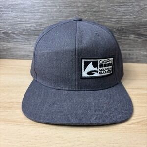 GoPro Hat Cap Snap Back Gray Mountain Games Outdoors Adjustable